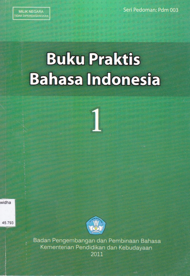 Buku Praktis Bahasa Indonesia 1