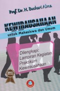 Kewirausahaan : Untuk Mahasiswa dan Umum